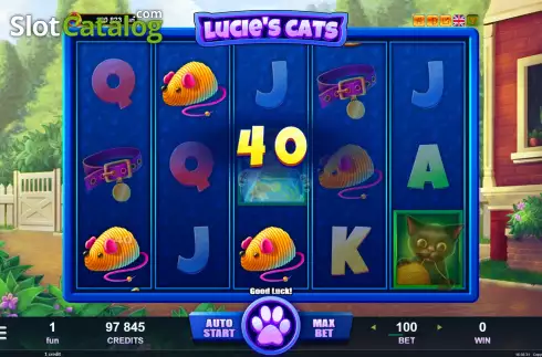 Οθόνη5. Lucie's Сats Κουλοχέρης