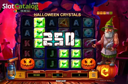 Οθόνη3. Halloween Crystals Κουλοχέρης