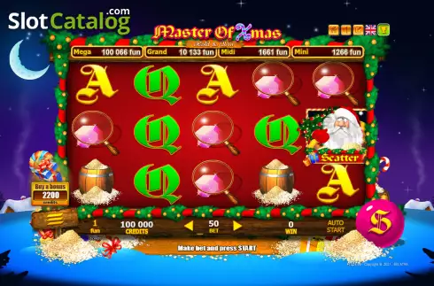 Οθόνη2. Master of Xmas Κουλοχέρης