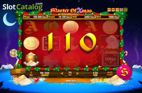 Οθόνη3. Master of Xmas Κουλοχέρης