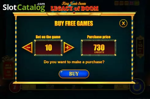 Οθόνη7. Legacy of Doom Κουλοχέρης