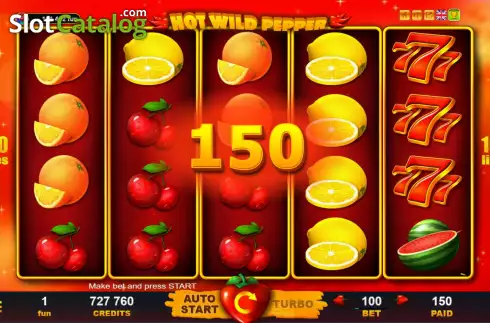 Οθόνη4. Hot Wild Pepper Κουλοχέρης 