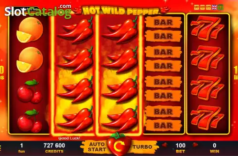 Οθόνη5. Hot Wild Pepper Κουλοχέρης 