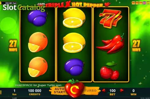 Οθόνη2. Triple X Hot Pepper Κουλοχέρης 