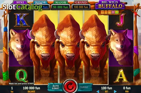 Οθόνη3. Big Wild Buffalo Κουλοχέρης