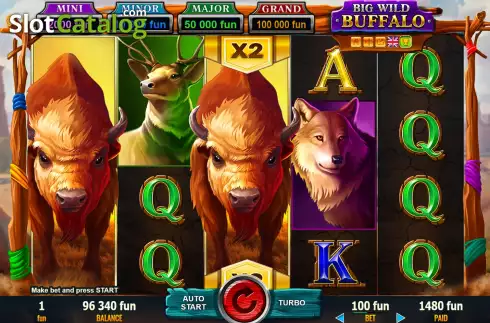 Οθόνη4. Big Wild Buffalo Κουλοχέρης