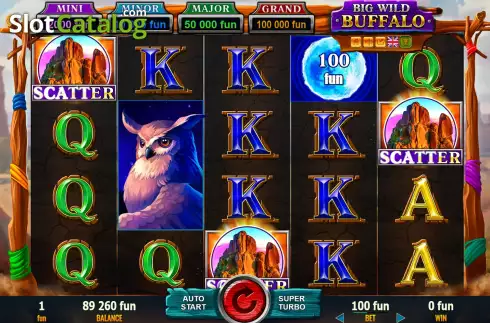 Οθόνη5. Big Wild Buffalo Κουλοχέρης