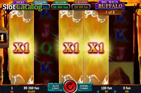 Οθόνη7. Big Wild Buffalo Κουλοχέρης