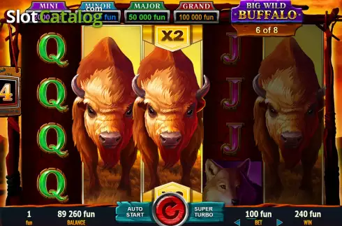 Οθόνη8. Big Wild Buffalo Κουλοχέρης