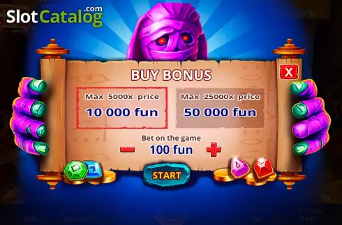 Οθόνη9. Mummyland Treasures Κουλοχέρης