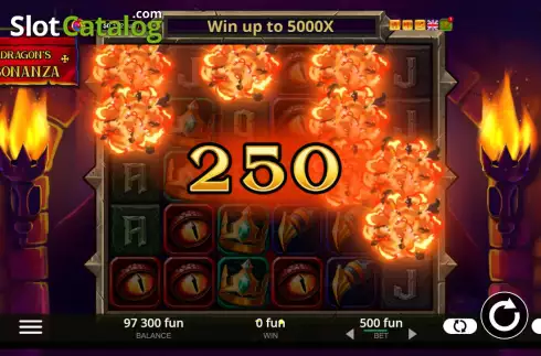 Οθόνη4. Dragon's Bonanza Κουλοχέρης