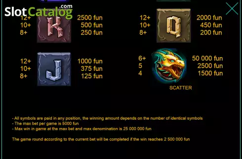 Οθόνη6. Dragon's Bonanza Κουλοχέρης