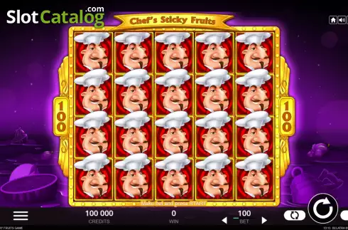 Οθόνη2. Chef's Sticky Fruits Κουλοχέρης 