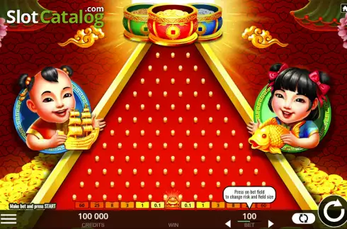 Οθόνη2. Golden Plinko Κουλοχέρης