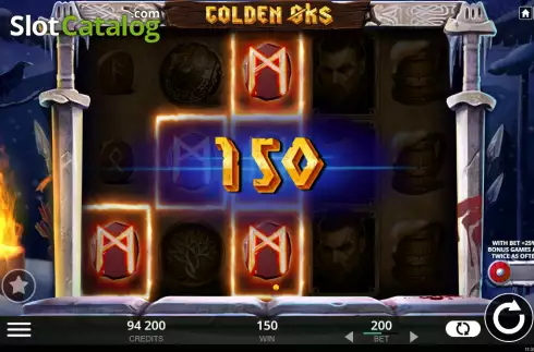 Οθόνη3. Golden Axe Κουλοχέρης 