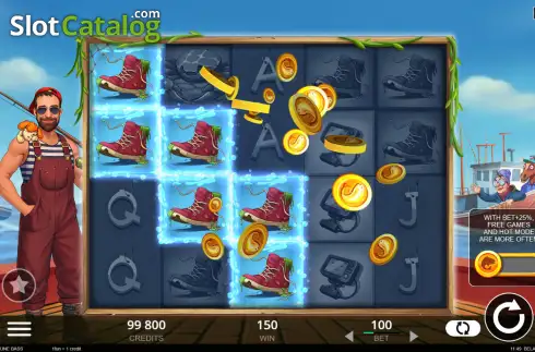 Οθόνη3. DanLudan's Fortune Bass Κουλοχέρης