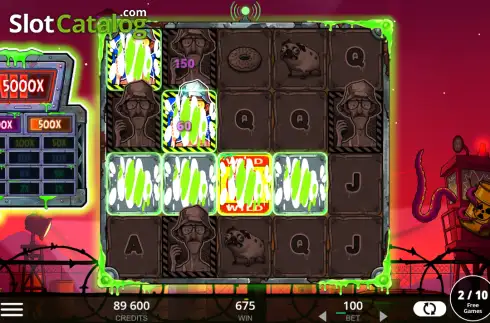Οθόνη3. Slime Bonanza Κουλοχέρης