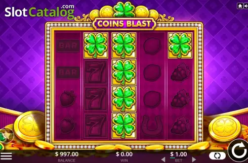 Οθόνη3. Coins Blast Κουλοχέρης 