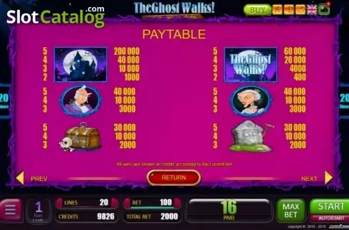 Οθόνη5. The Ghost Walks Κουλοχέρης
