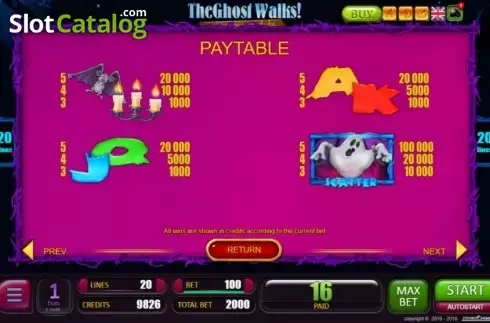 Οθόνη6. The Ghost Walks Κουλοχέρης