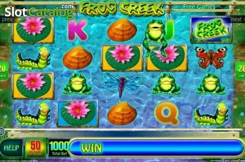 Οθόνη5. Frog Creek Κουλοχέρης