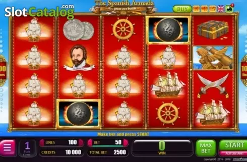 Οθόνη2. Spanish Armada Κουλοχέρης