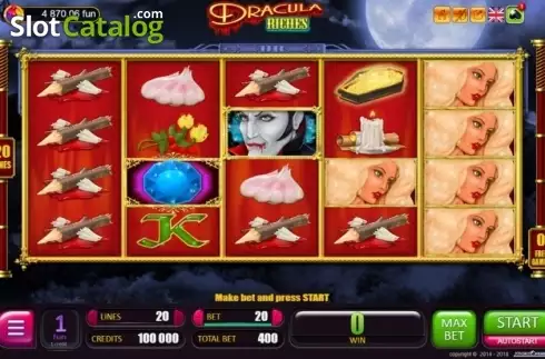Οθόνη2. Dracula Riches Κουλοχέρης