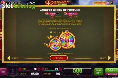 Οθόνη8. Dracula Riches Κουλοχέρης