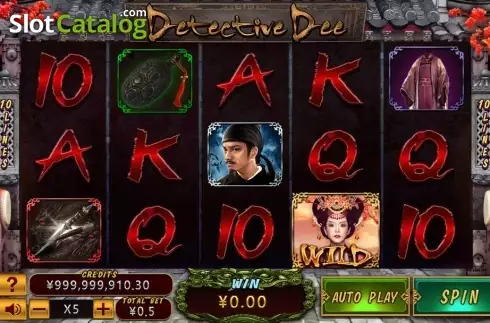 Οθόνη2. Detective Dee (CQ9Gaming) Κουλοχέρης