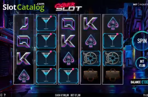 Οθόνη2. Cyber Slot Κουλοχέρης