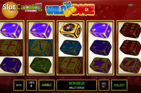 Οθόνη3. Wild'n Dice Κουλοχέρης