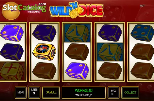 Οθόνη4. Wild'n Dice Κουλοχέρης