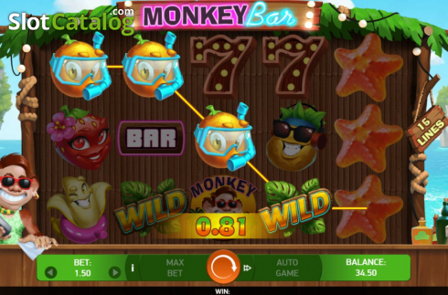 Οθόνη5. Monkey Bar Κουλοχέρης