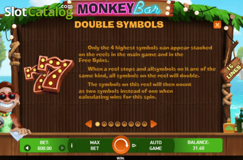 Οθόνη7. Monkey Bar Κουλοχέρης