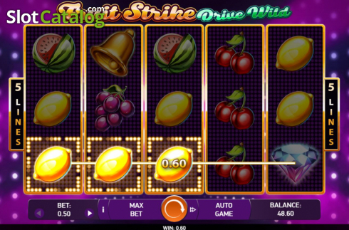 Οθόνη4. Fruit Strike: Drive Wild Κουλοχέρης 