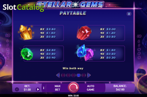 Οθόνη8. Stellar Gems Κουλοχέρης