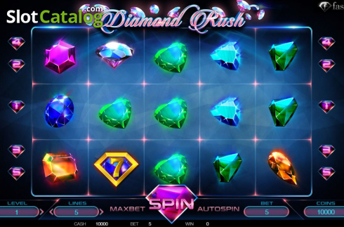 Οθόνη2. Diamond Rush (BetConstruct) Κουλοχέρης