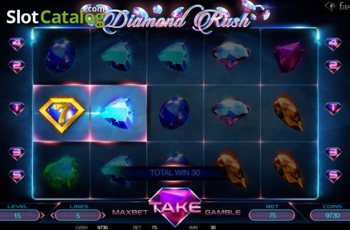 Οθόνη4. Diamond Rush (BetConstruct) Κουλοχέρης