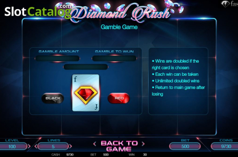 Οθόνη8. Diamond Rush (BetConstruct) Κουλοχέρης
