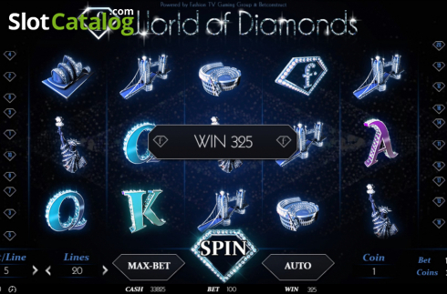 Οθόνη4. World of Diamonds Κουλοχέρης