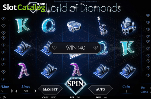 Οθόνη6. World of Diamonds Κουλοχέρης