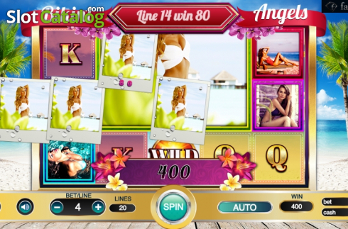 Οθόνη5. Bikini Angels Κουλοχέρης 