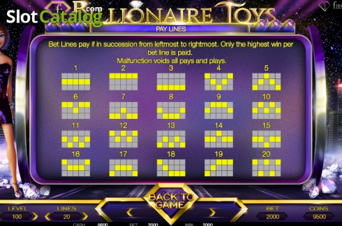 Οθόνη8. Billionaire Toys Κουλοχέρης