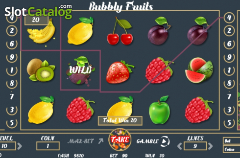 Οθόνη3. Bubbly Fruits Κουλοχέρης