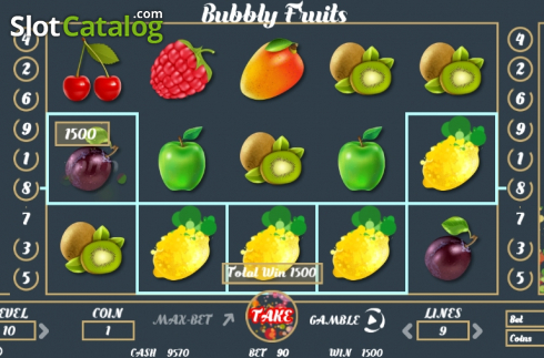 Οθόνη4. Bubbly Fruits Κουλοχέρης