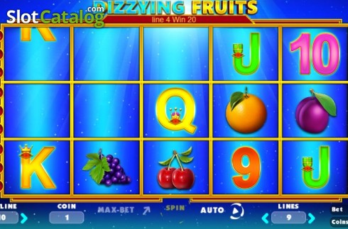 Οθόνη3. Dizzying Fruits Κουλοχέρης