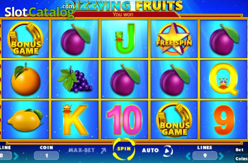 Οθόνη5. Dizzying Fruits Κουλοχέρης