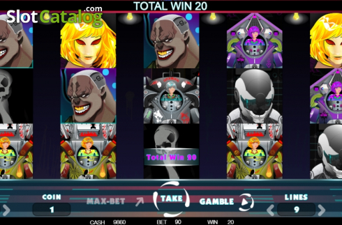 Οθόνη5. Heroes vs Villains Κουλοχέρης