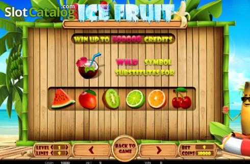 Οθόνη6. Ice Fruits (BetConstruct) Κουλοχέρης