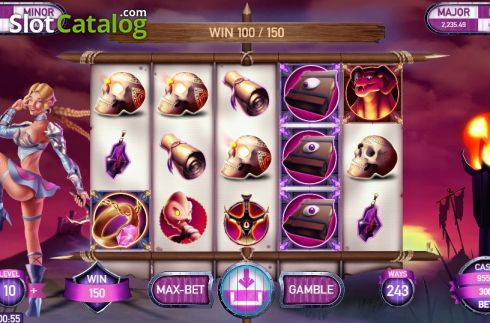 Οθόνη3. Queen Mystic Reels Κουλοχέρης